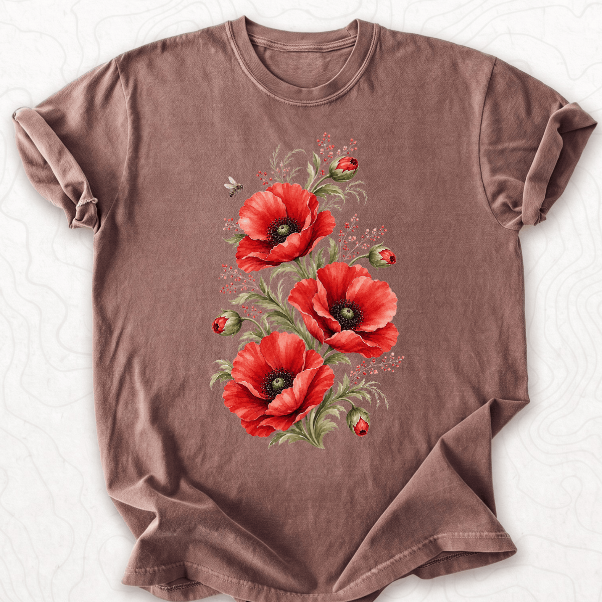 Red Poppies T-shirt