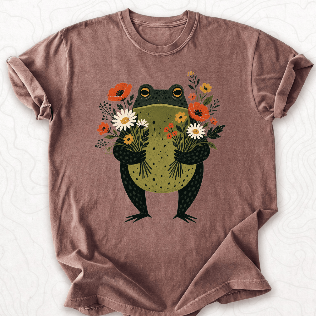 Flower Frog T-shirt