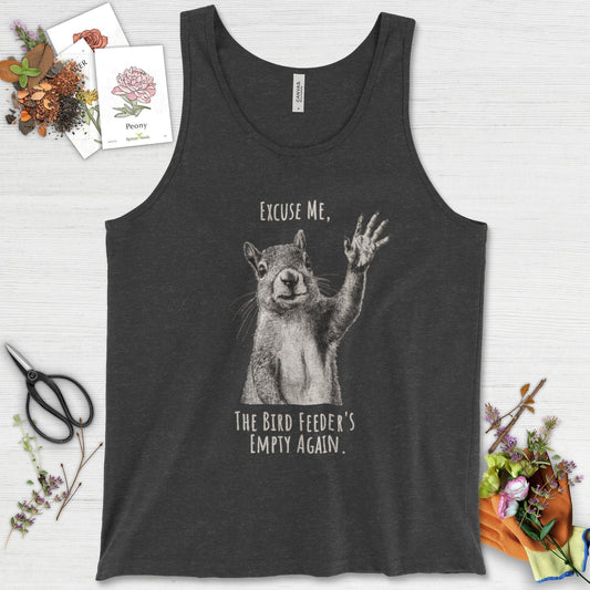 Excuse Me, Bird Feeder's Empty Tank Top