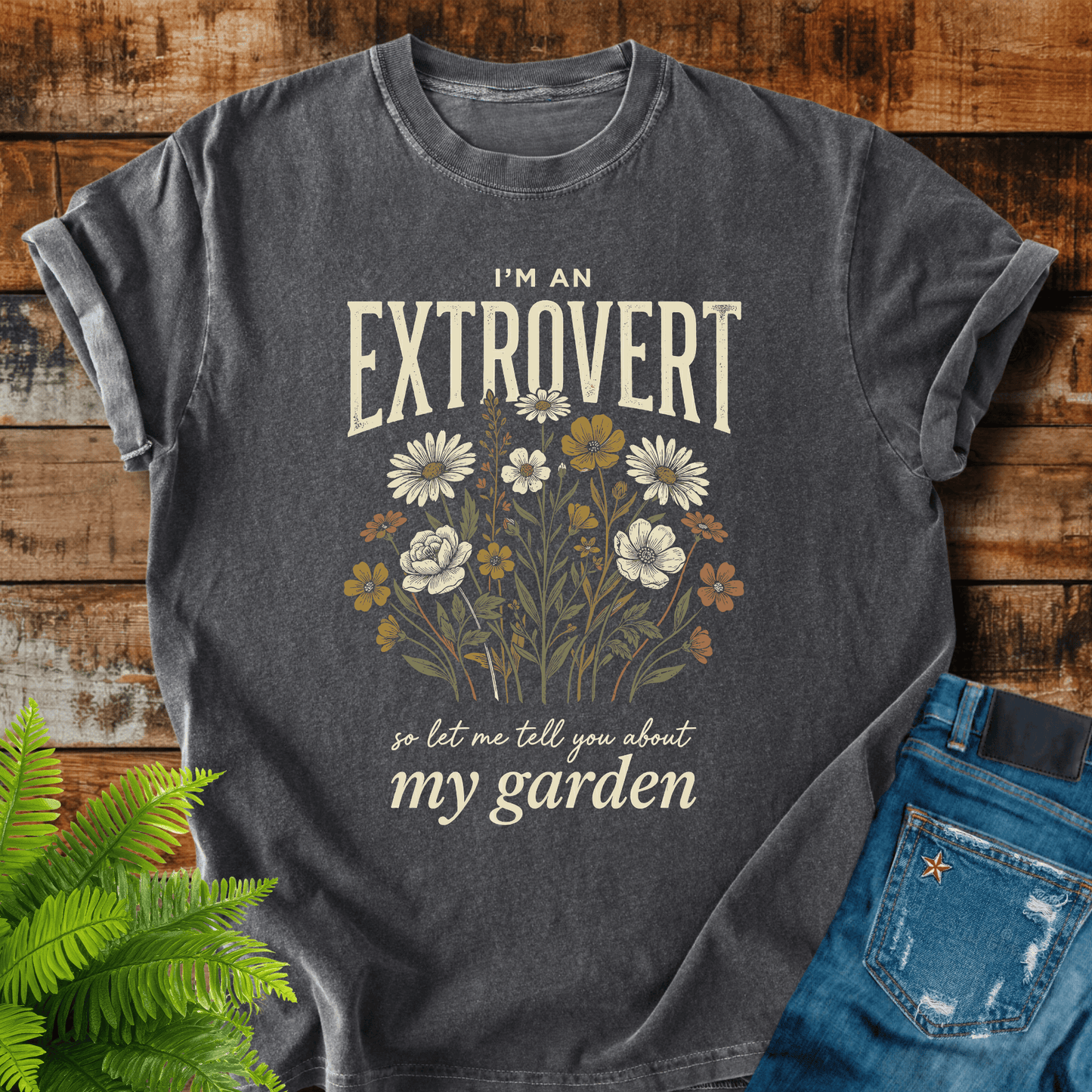 Extrovert Garden T-shirt
