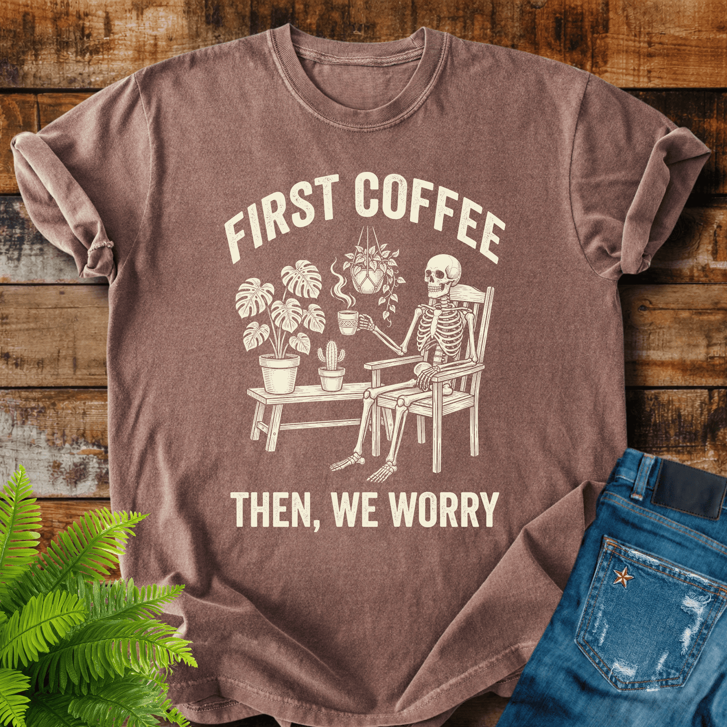 First Coffee T-shirt