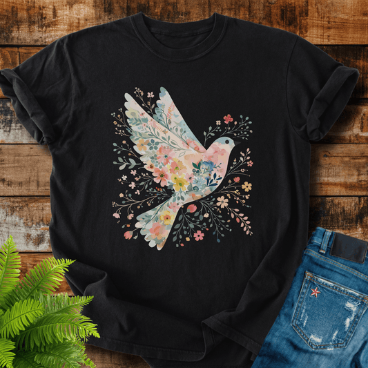 Floral Bird T-shirt