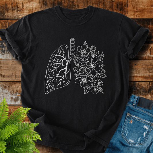 Floral Lungs T-shirt