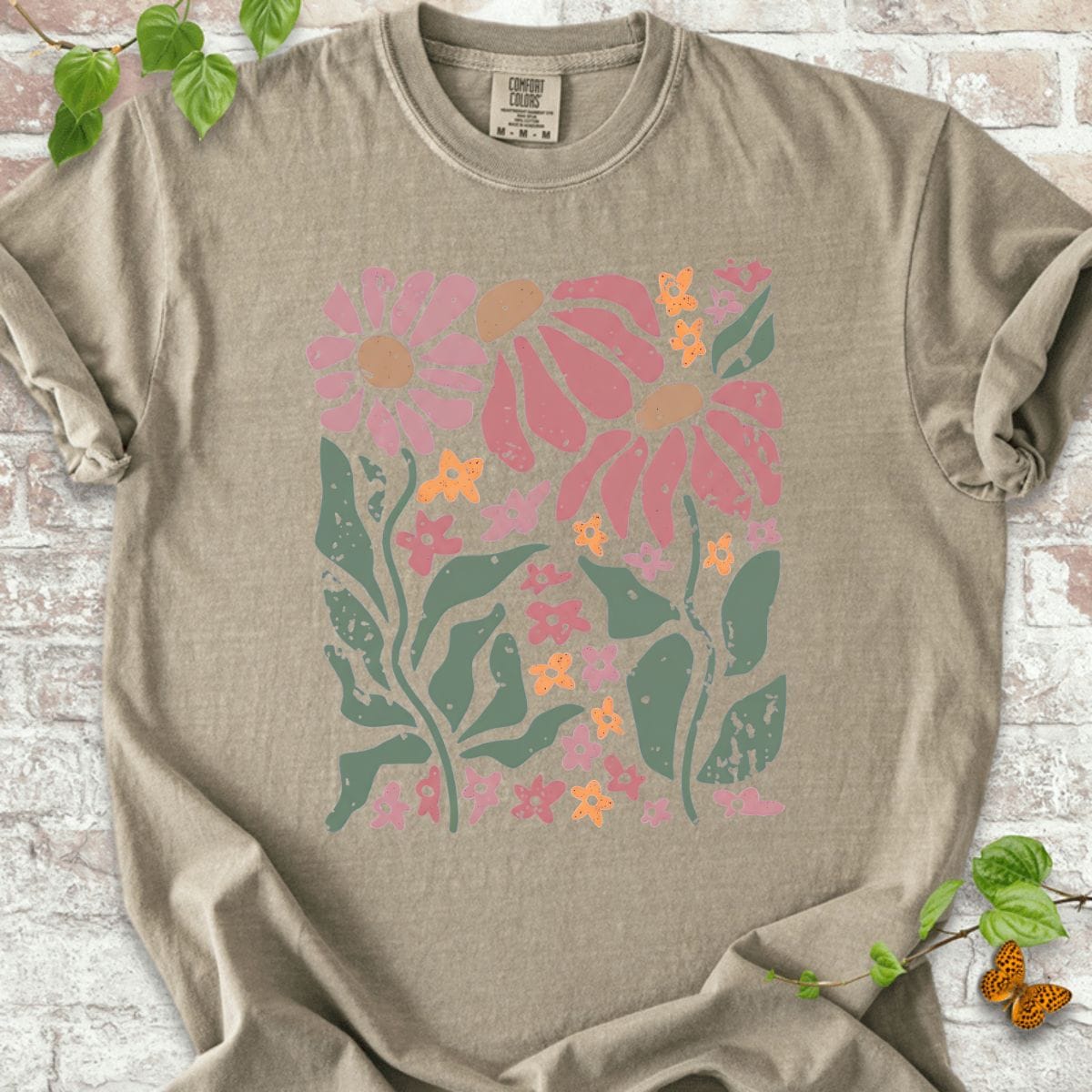Flowers Art T-Shirt