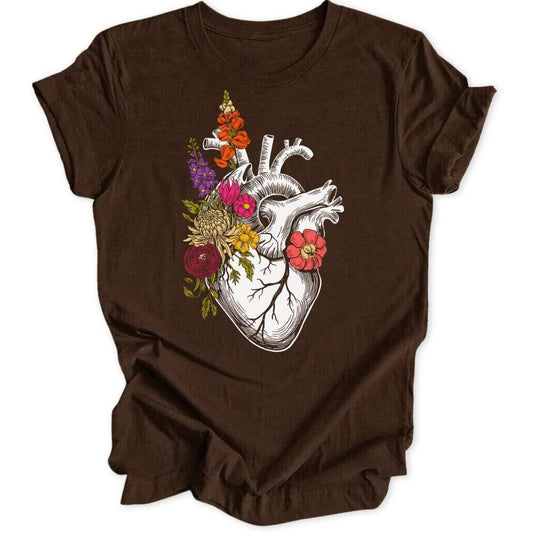 Flowers In My Heart Unisex T-Shirt