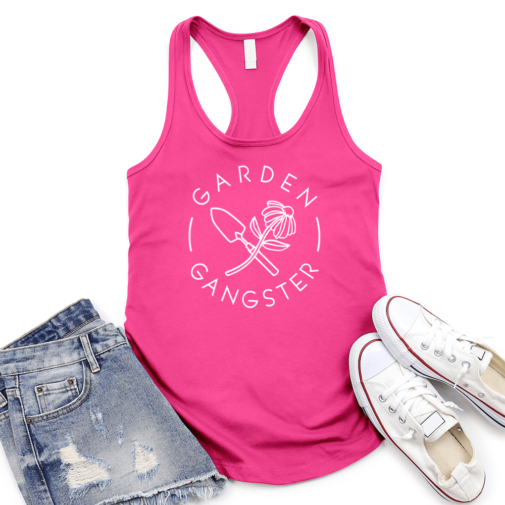 Garden Gangster Women's Racerback Tank Top