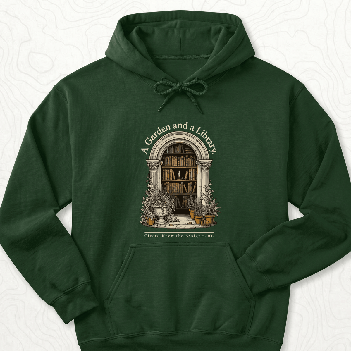 Garden Library Hoodie