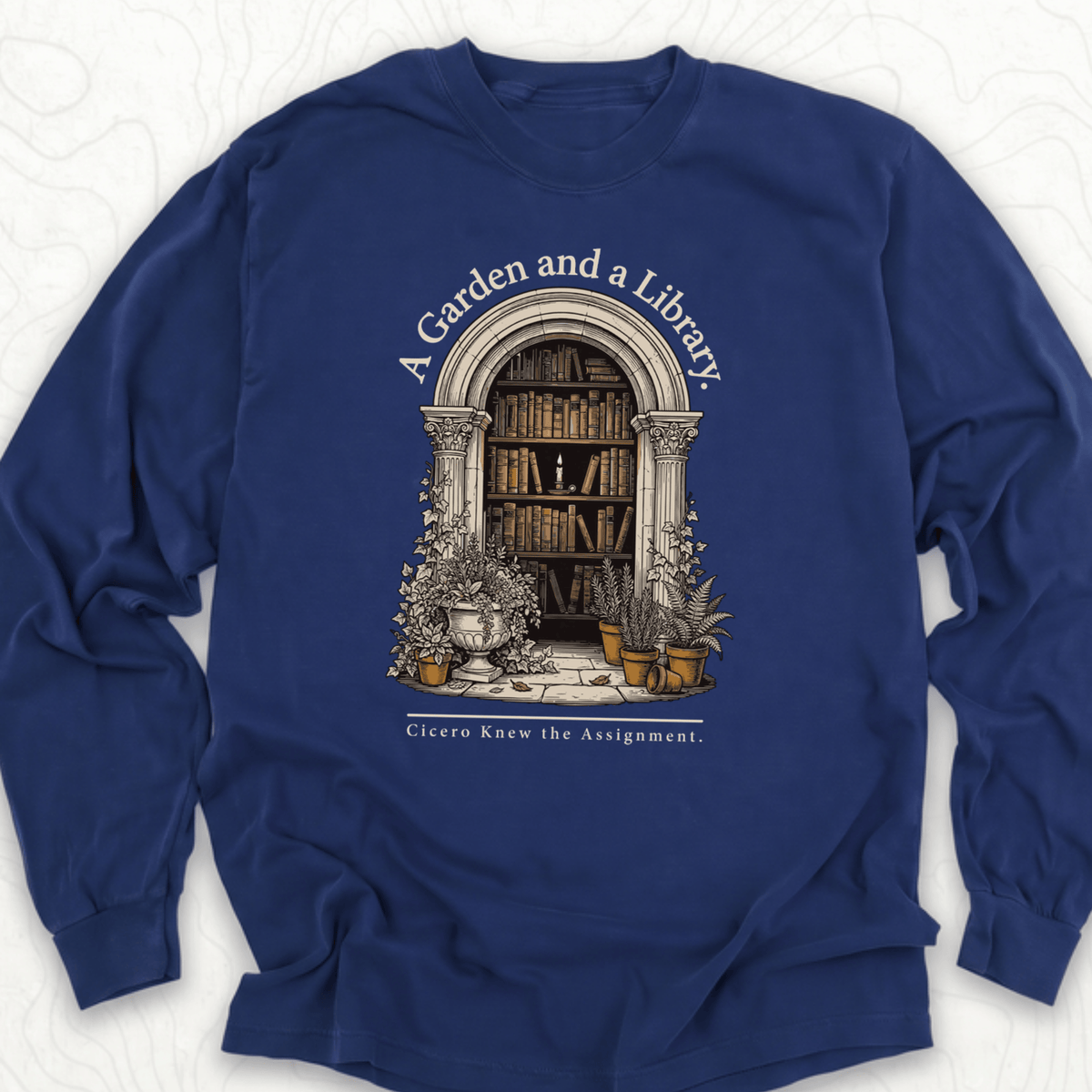 Garden Library LS T-shirt