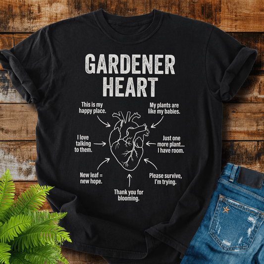Gardener Heart T-shirt