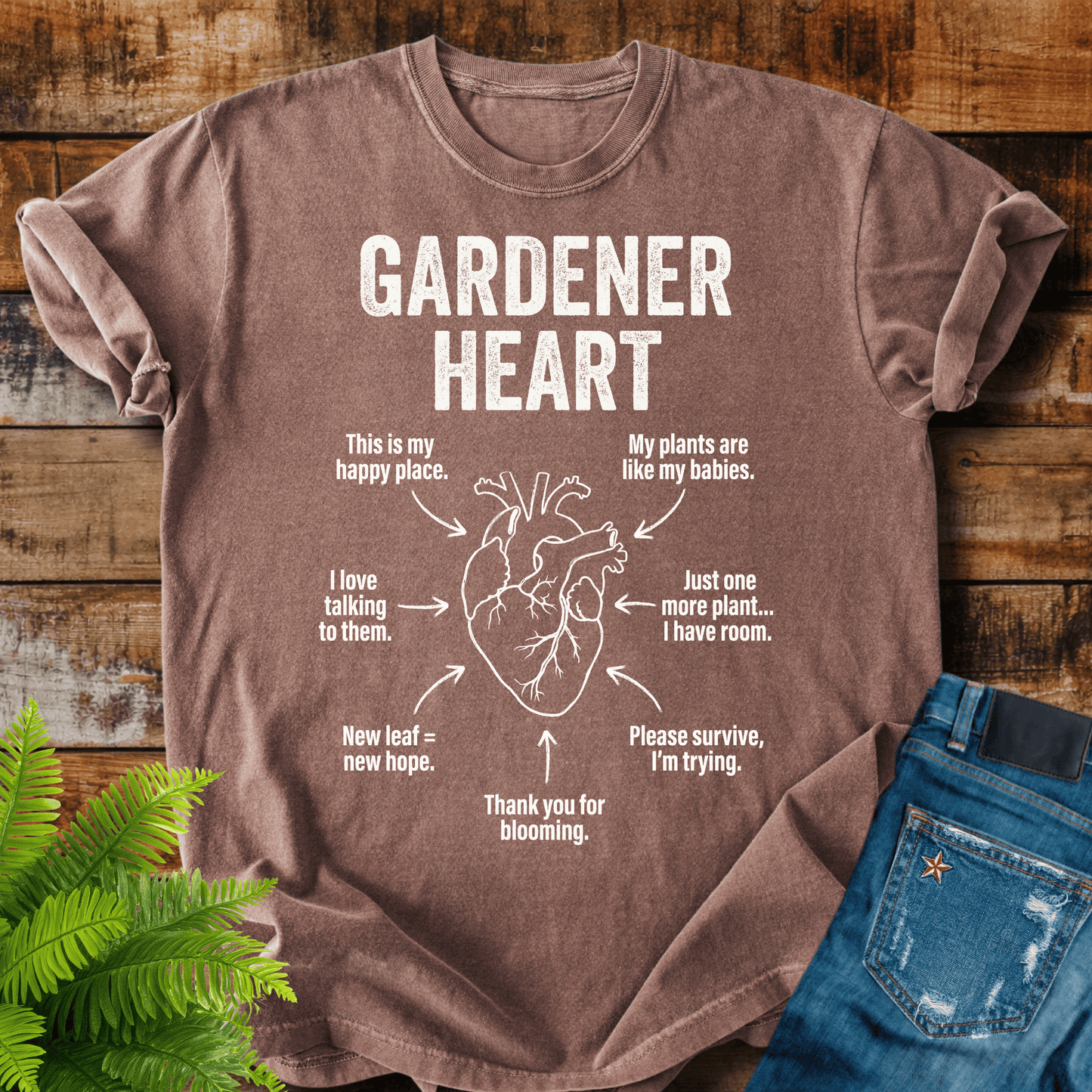 Gardener Heart T-shirt