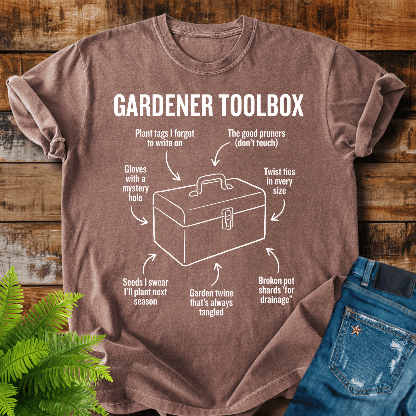 Gardener Toolbox T-shirt