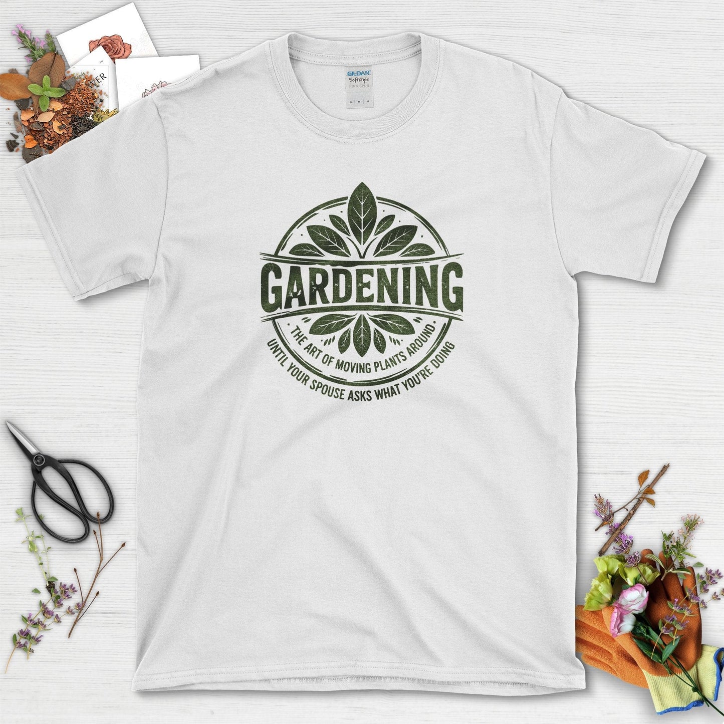Gardening Art of Moving Plants T-Shirt