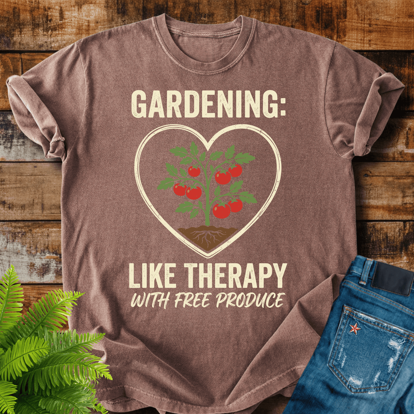 Gardening Therapy T-shirt