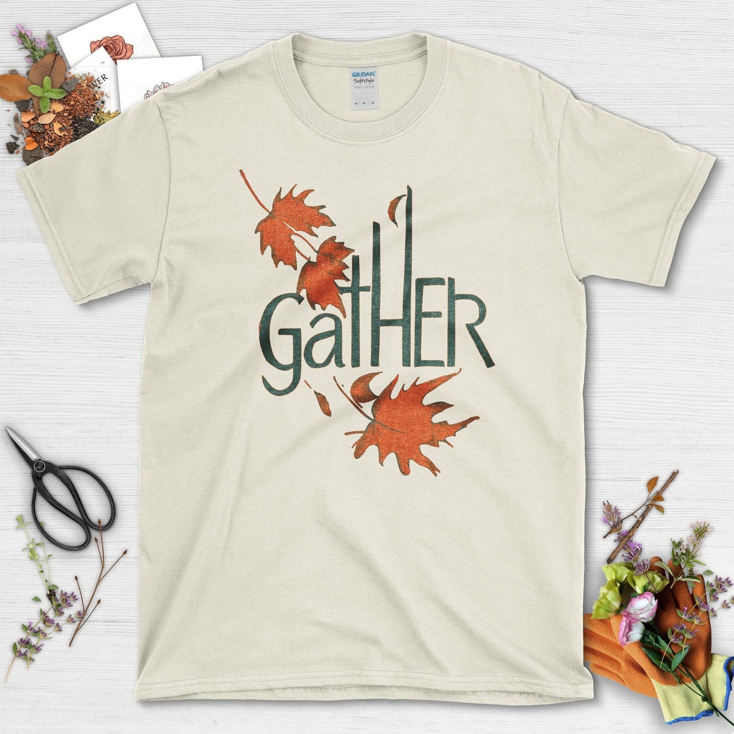 Gather Autumn Leaves T-Shirt