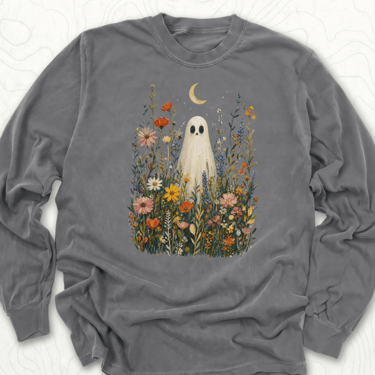 Ghost Wildflowers LS T-shirt