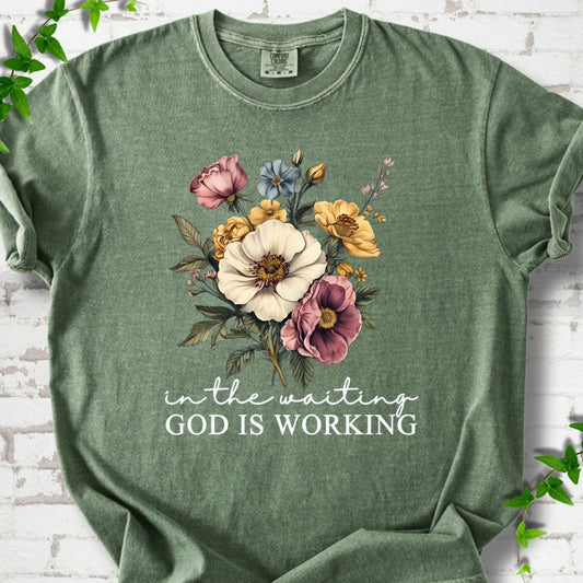 God in Working T-Shirt