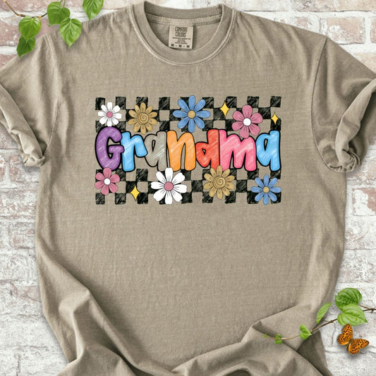 Grandma Flower T-Shirt