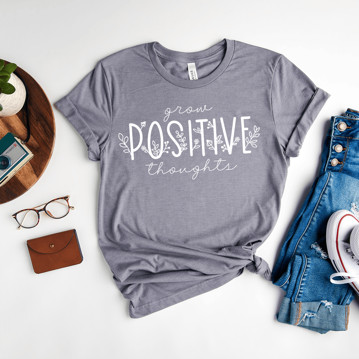 Grow Positive Thoughts Unisex Tee