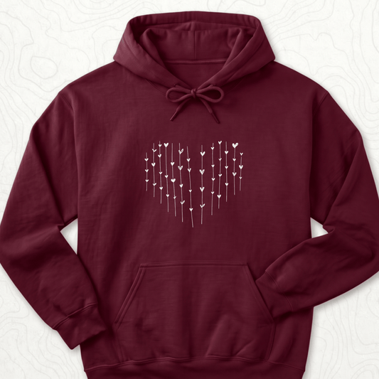 Heart Arrows Hoodie