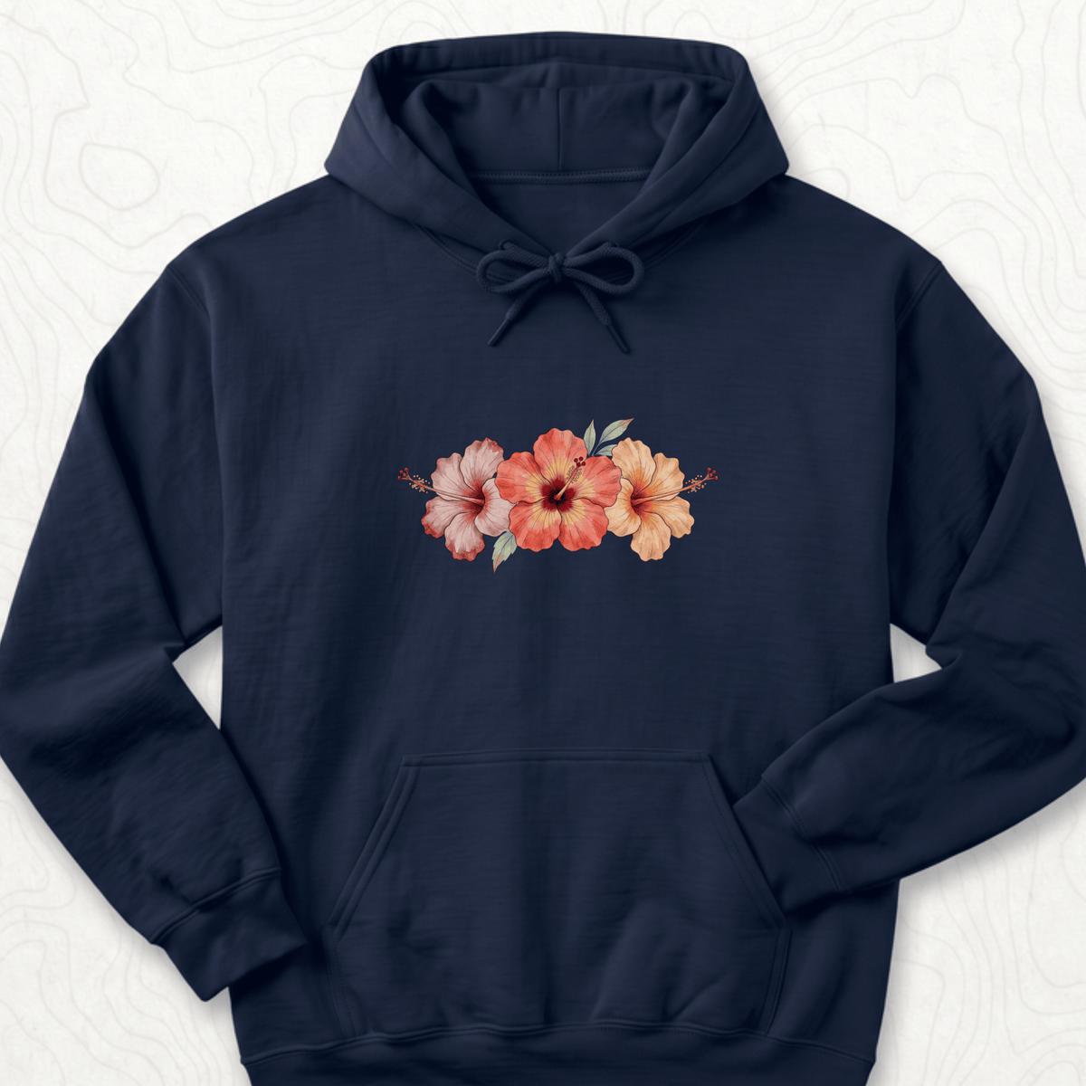 Hibiscus Flowers Hoodie