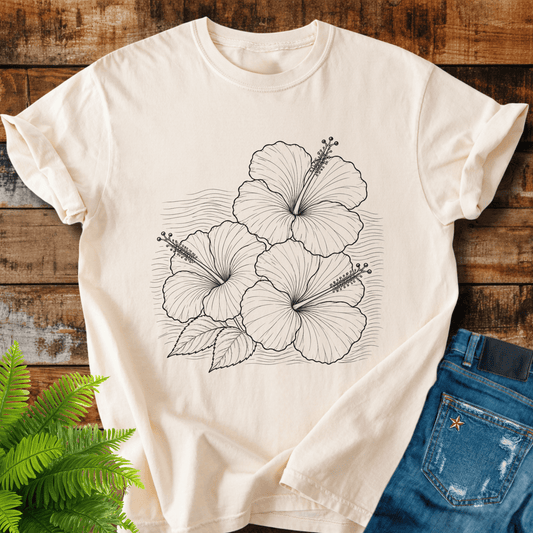 Hibiscus Flowers T-shirt