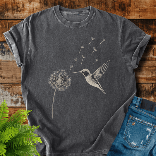 Hummingbird Dandelion T-shirt