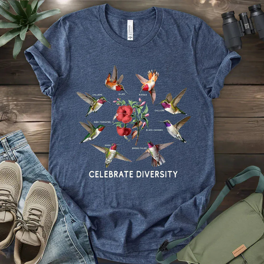 Hummingbird Diversity T-shirt