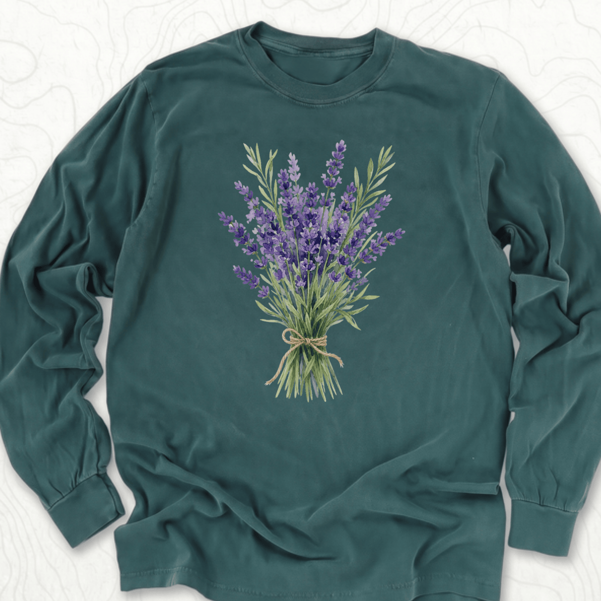 Lavender Bouquet LS T-shirt