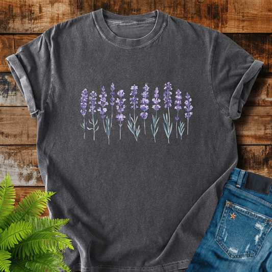Lavender Flowers T-shirt
