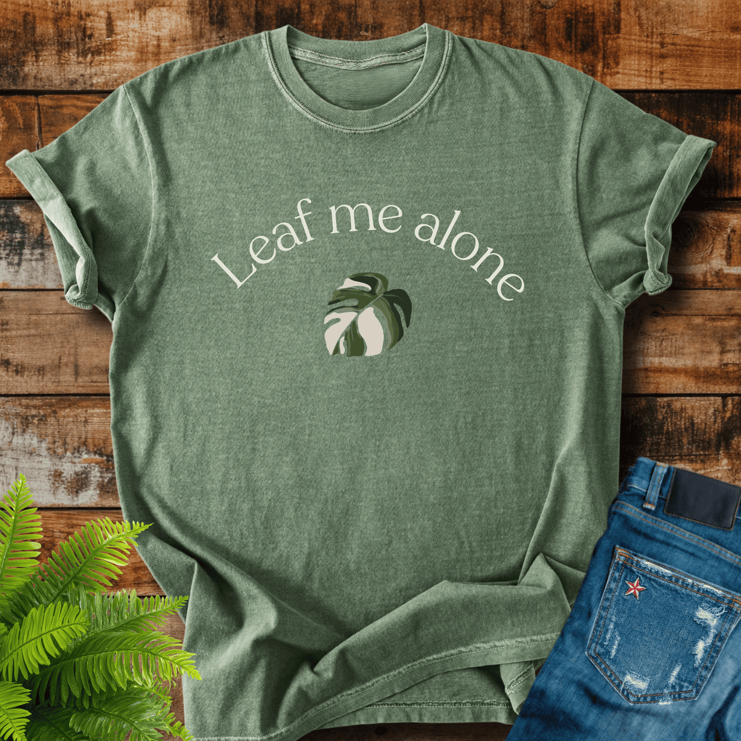 Leaf Me Alone T-shirt