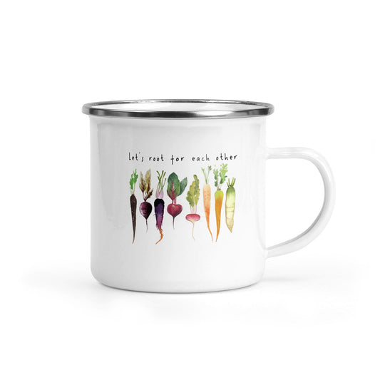 Let's Root For Each Other - Camping Mug