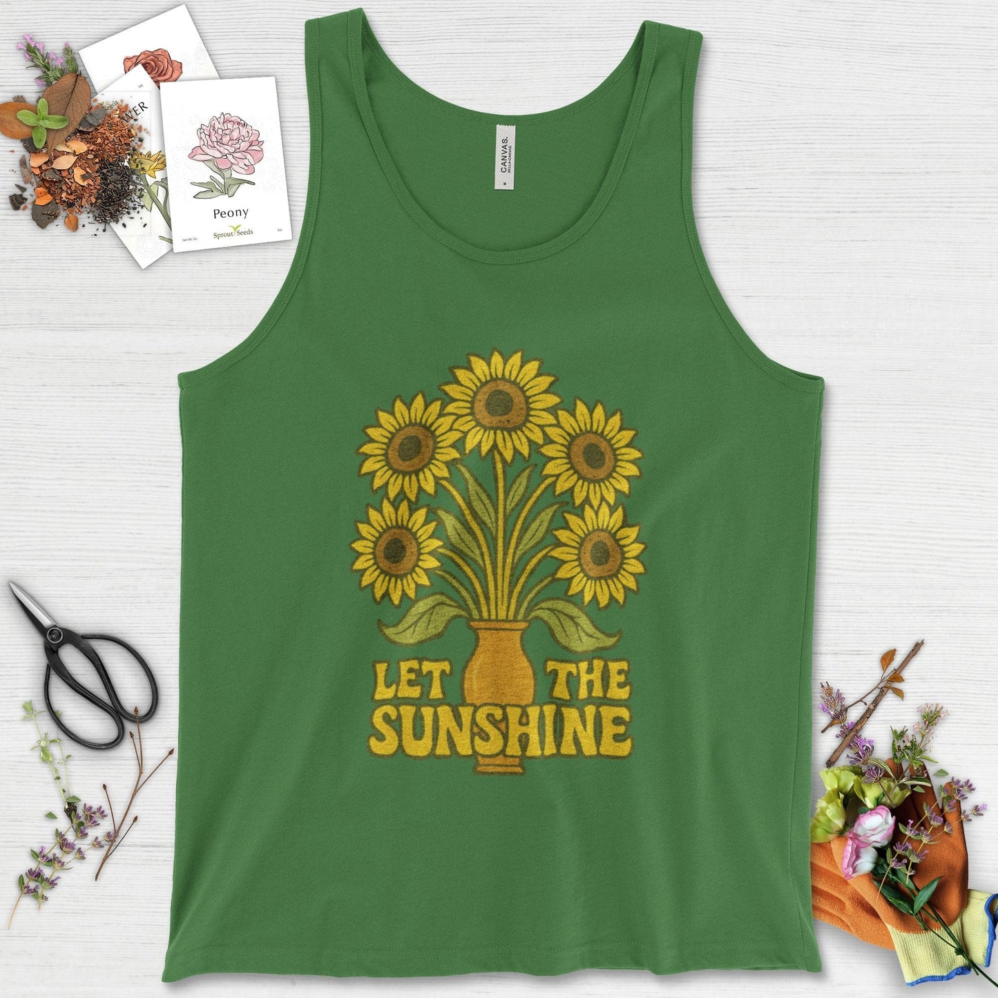 Let the Sunshine Garden Tank Top