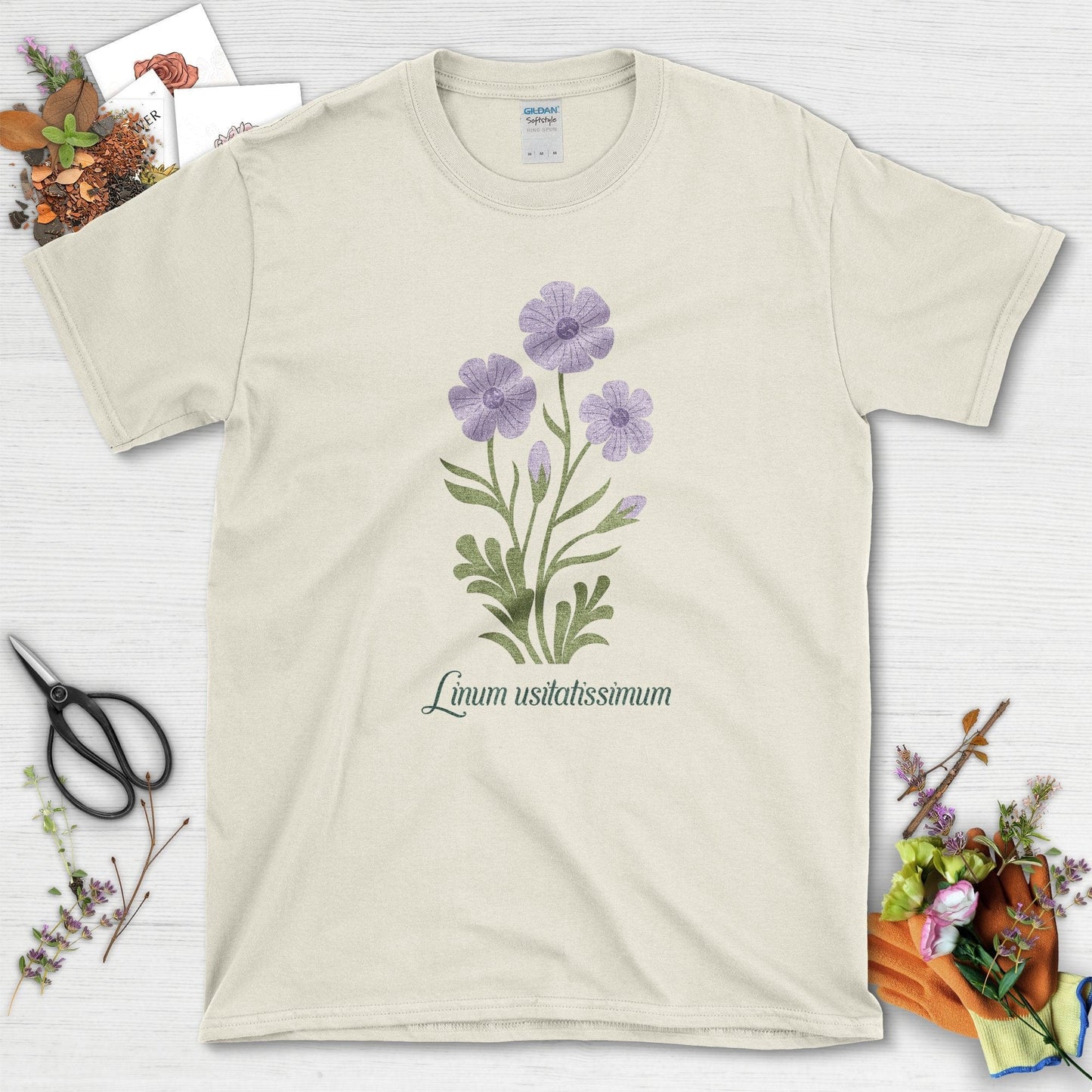 Linum Usitatissimum T-Shirt