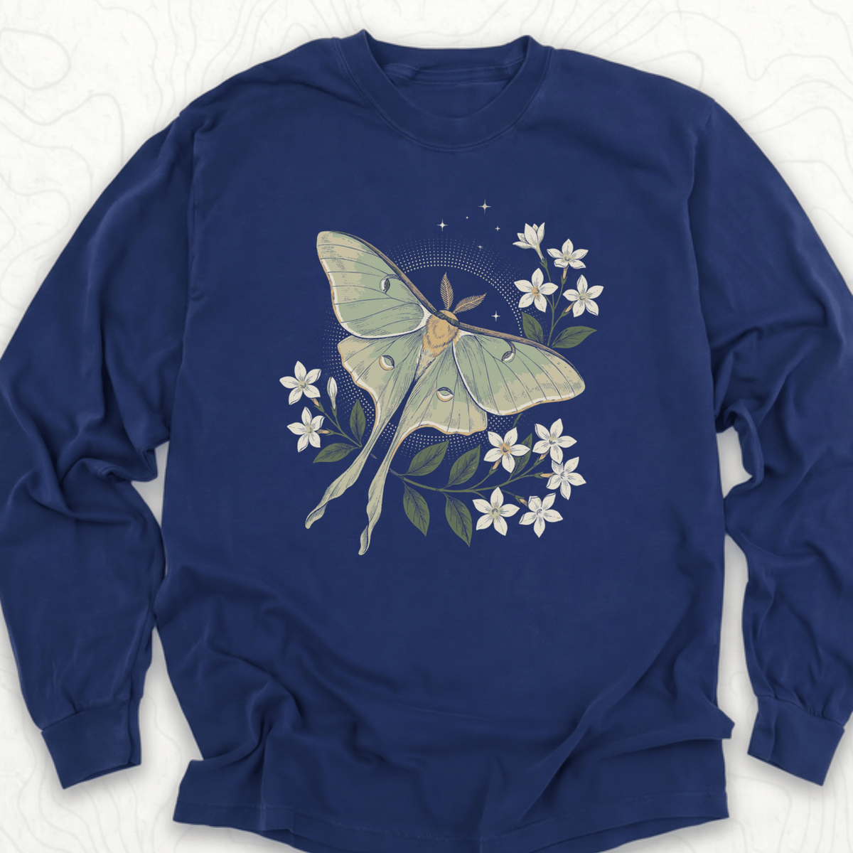 Luna Moth LS T-shirt