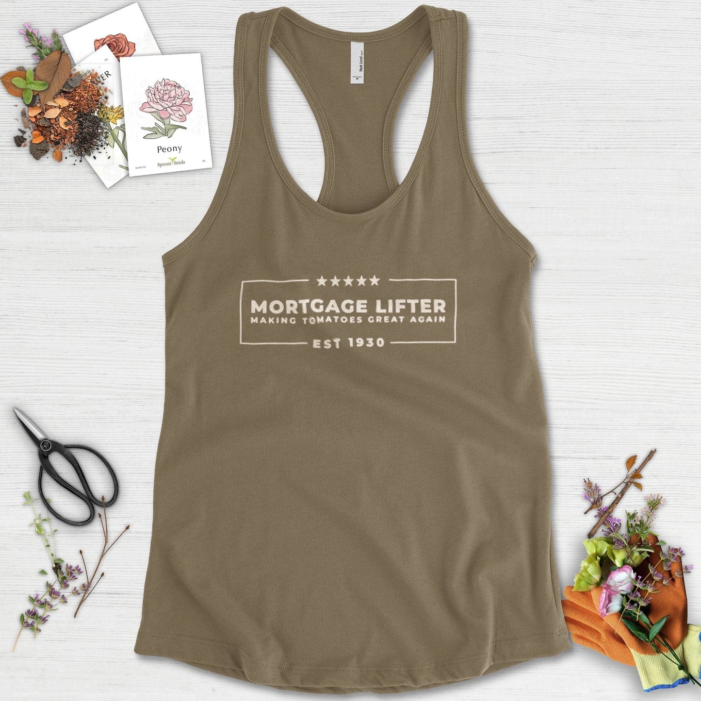 Making Tomatoes Great Again Racerback