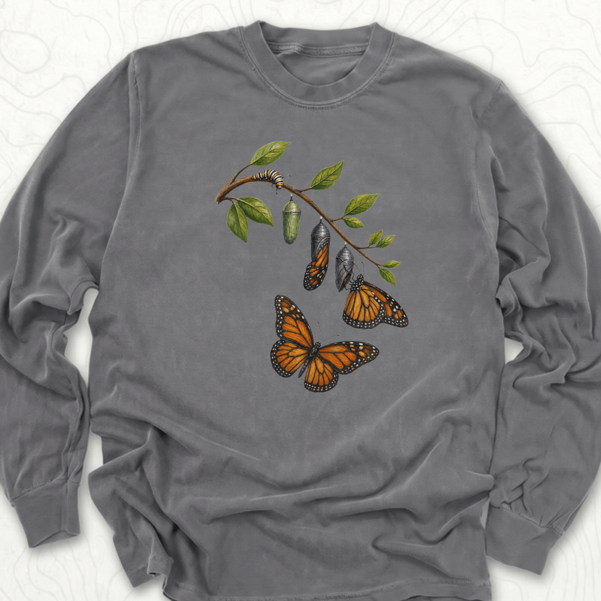 Monarch Metamorphosis LS T-shirt