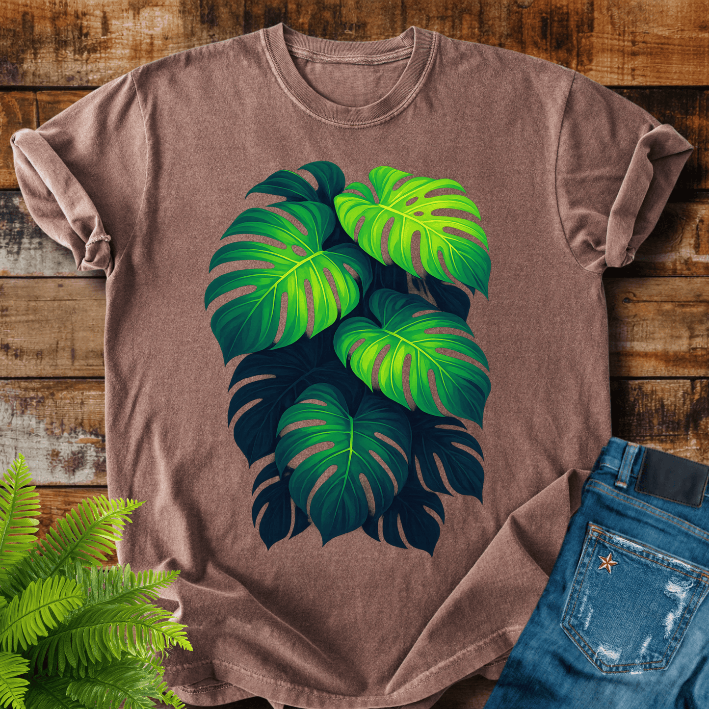 Monstera Leaves T-shirt