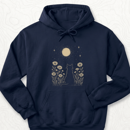 Moonlit Cat Hoodie
