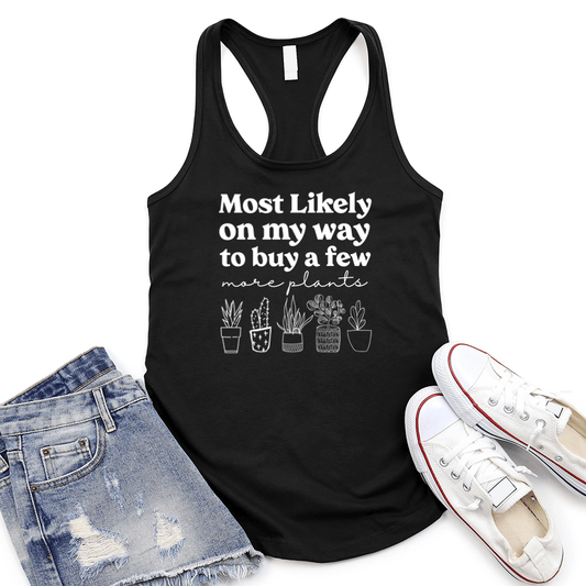 More Plants Women's Racerback Tank Top