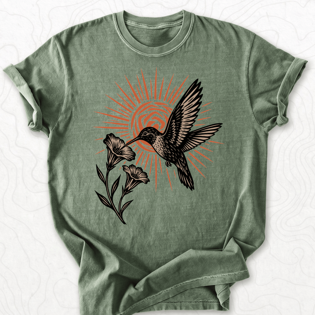 Hummingbird Bloom T-shirt