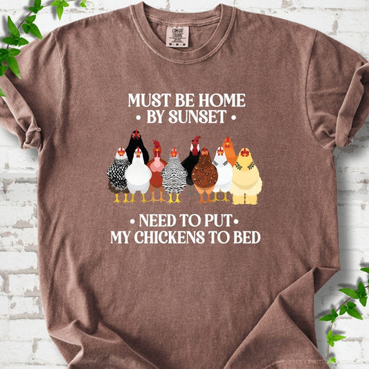 My Chickens To Bed T-Shirt