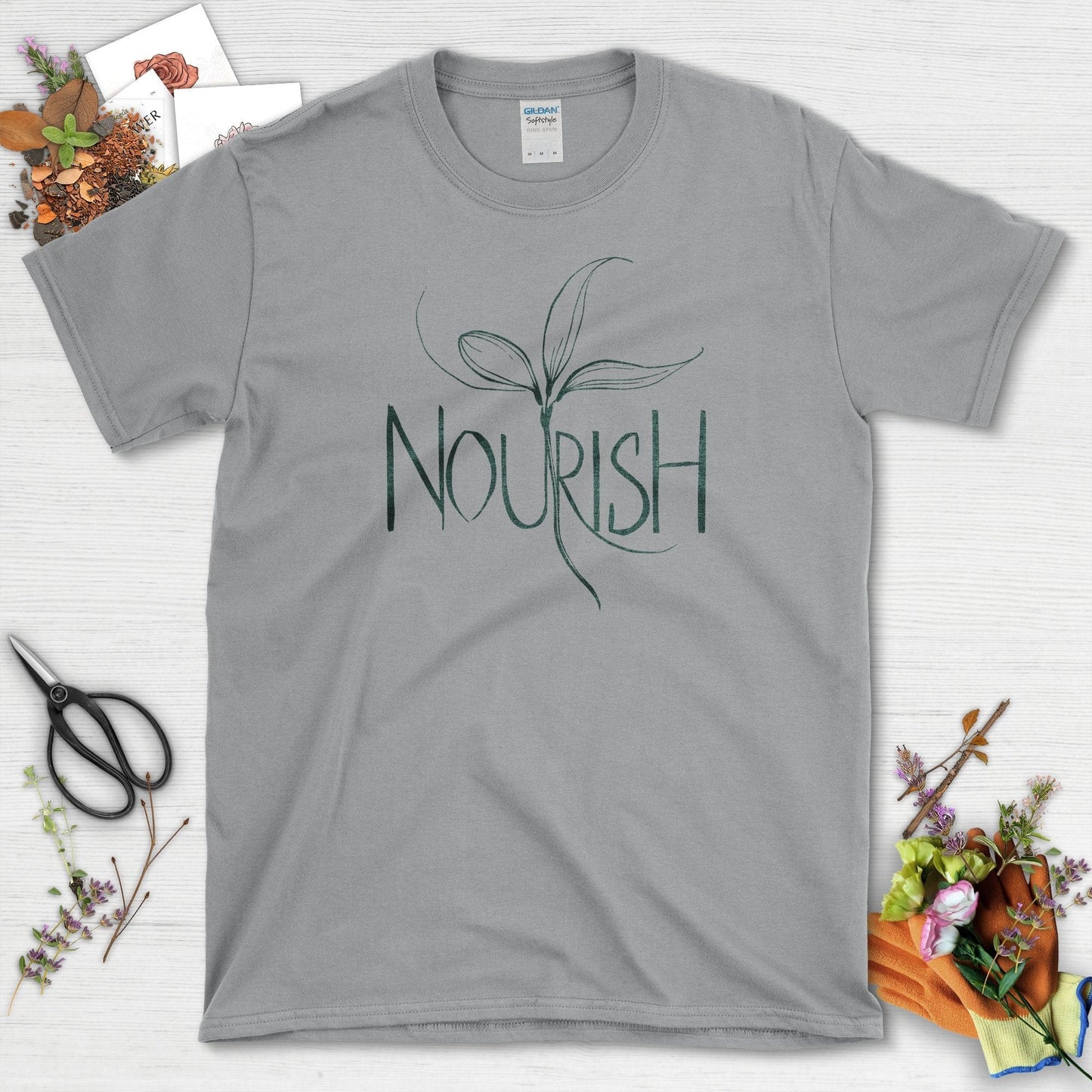 Nourish Garden-Inspired T-Shirt