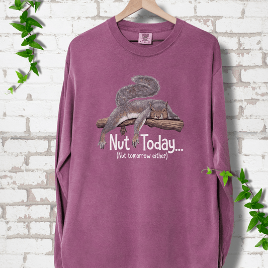 Nut today Squirrel Long Sleeves