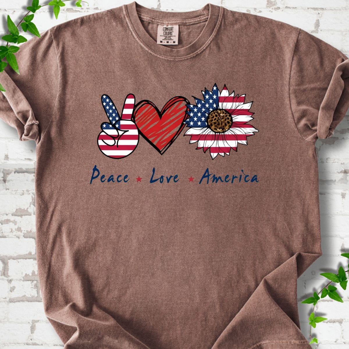 Peace Love America T-Shirt
