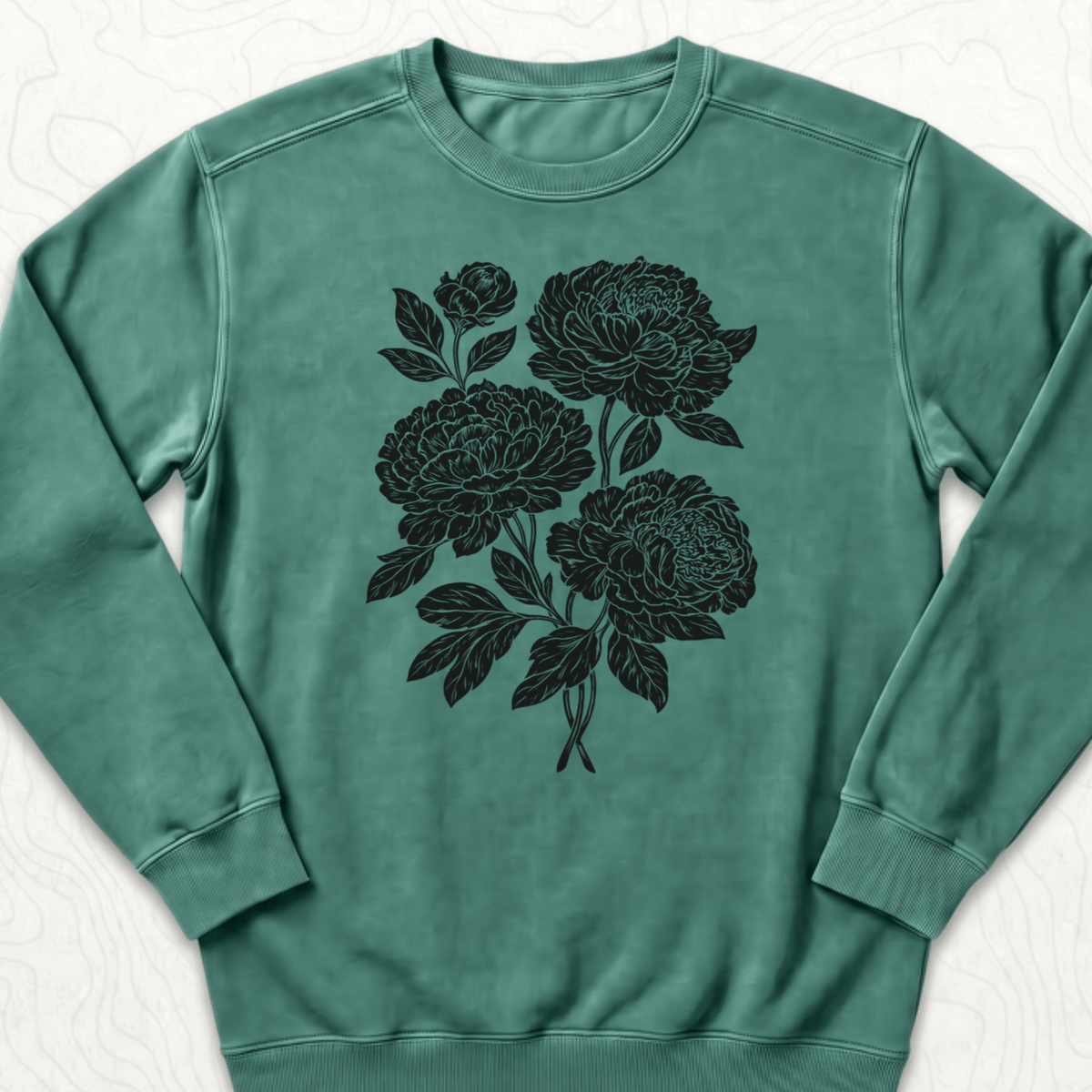 Peony Bouquet Sweatshirt