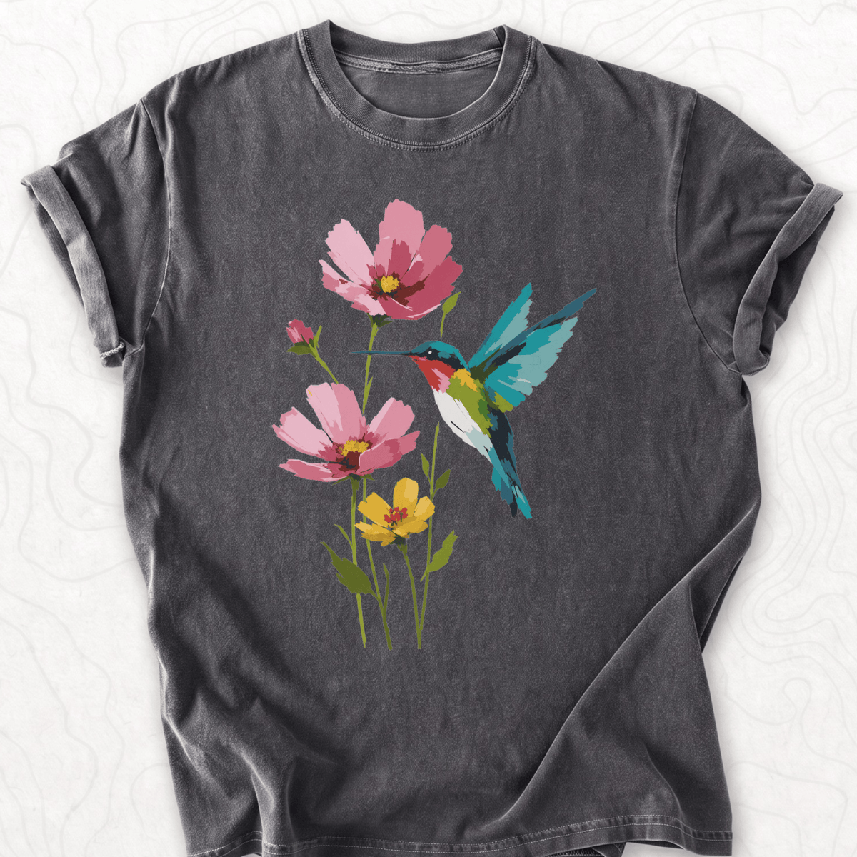 Hummingbird Flowers T-shirt