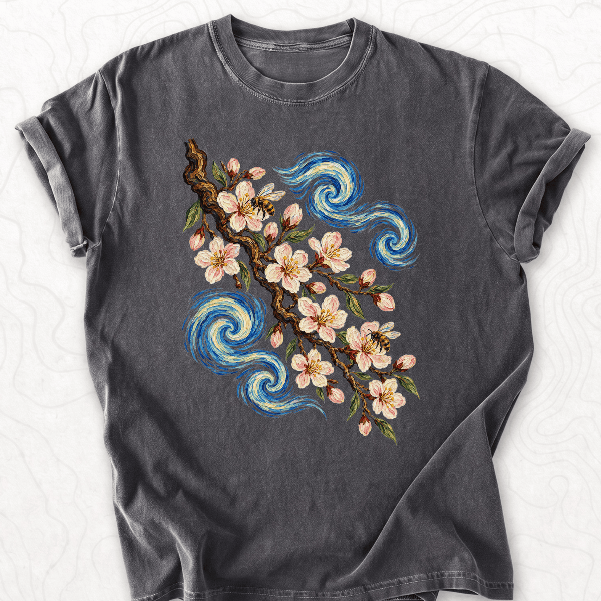 Cherry Blossom Bees T-shirt