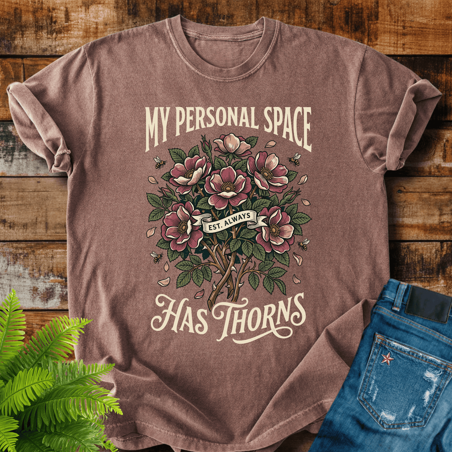 Personal Space Thorns T-shirt