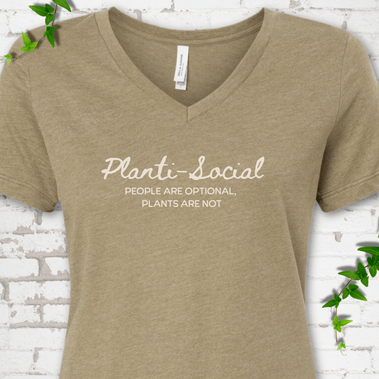 Planti-Social V-Neck T-Shirt
