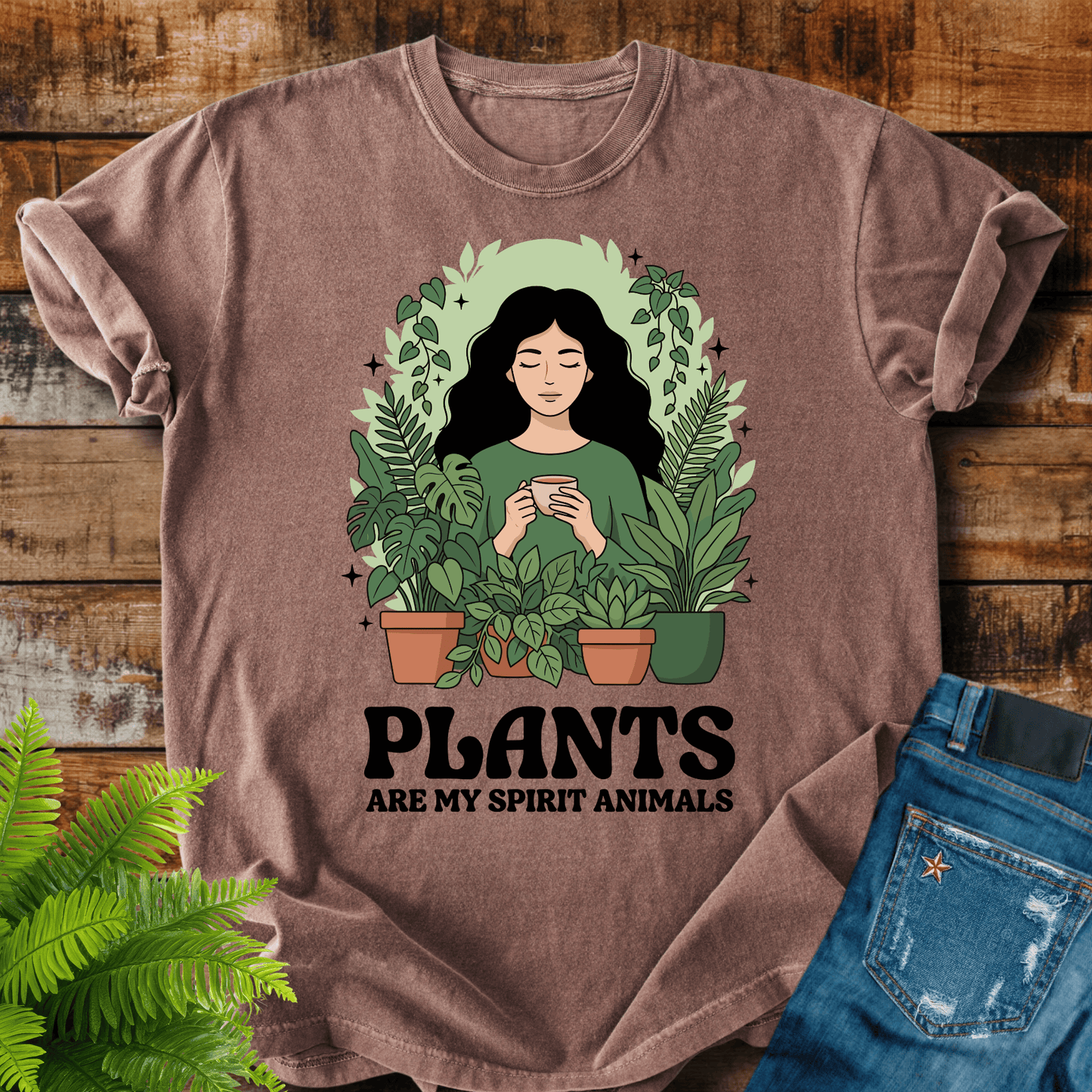 Plants Spirit Animals T-shirt